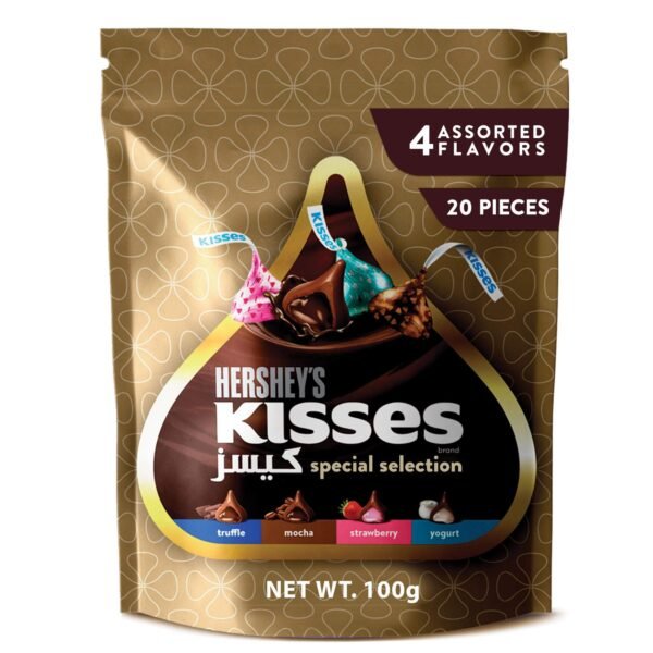 Hershey's Kisses Assorted Chocolate Special Selection 100g – Wholesale & Export UAE