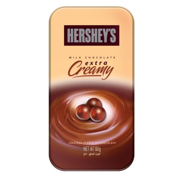 Hershey's Pearl Extra Creamy Milk Chocolates Tin, 50g – Wholesale & Export UAE
