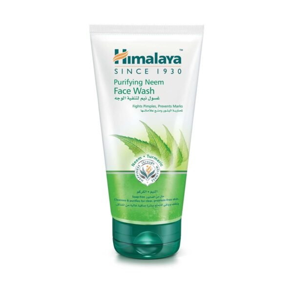 Himalaya Purifying Neem Face Wash Gel Green 150ml – Wholesale & Export UAE