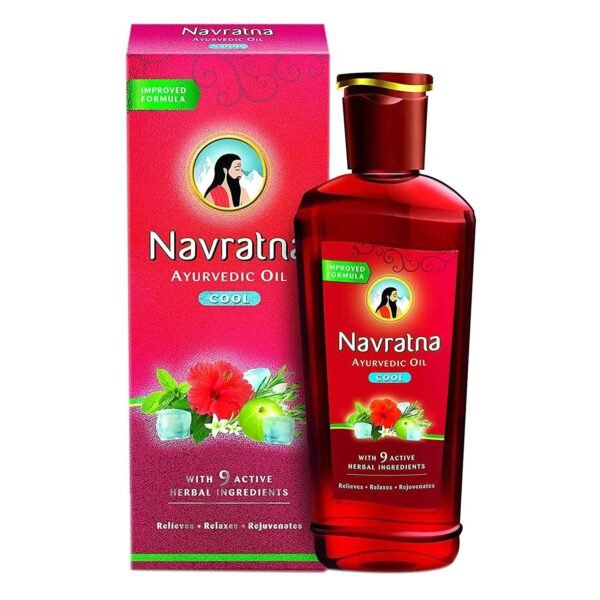 Himani Navratna Ayurvedic Hair Oil Red 200ml – Wholesale & Export UAE