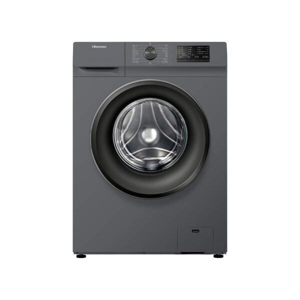 Hisense 9KG Fully Automatic Front Load Washing Machine, BLDC Inverter Motor with 1400 rpm Titanium Grey WFQP9014T – Wholesale & Export UAE