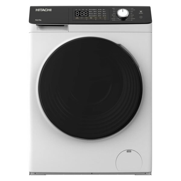 Hitachi-8KG-Front-Load-Washing-Machine-1200-RPM-10-Year-Warranty-on-Inverter-Motor-16-ProgramsWhite-BD-802HVOW-5 Hitachi 8KG Front Load Washing Machine, 1200 RPM, 10-Year Warranty on Inverter Motor, 16 Programs,White, BD-802HVOW – Wholesale & Export UAE