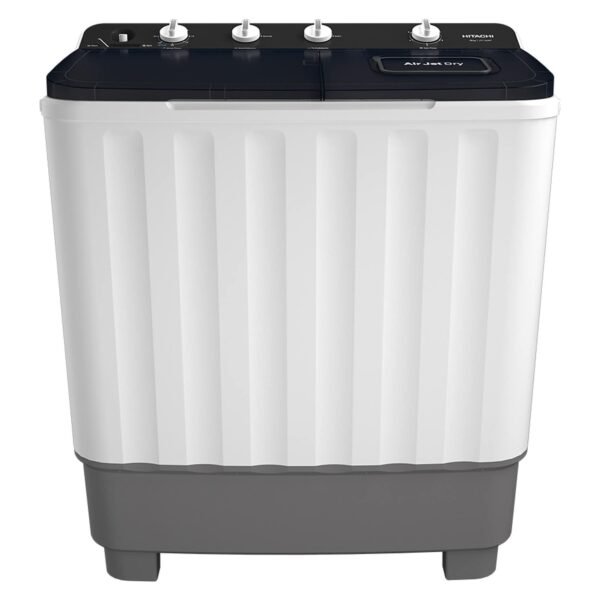 Hitachi Freestanding 10.5 Kg Twin Tub Top Loading Semi-Automatic Washing Machine, LTTH0JWTMRG (1350 RPM) – Wholesale & Export UAE