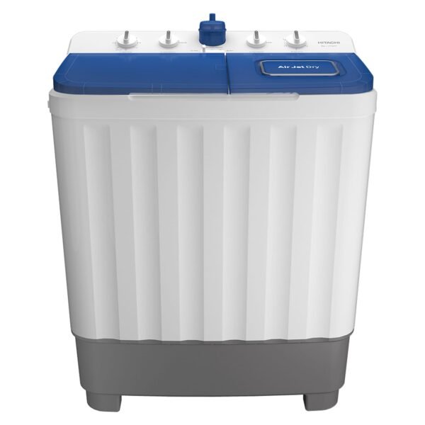 Hitachi Freestanding 8 Kg Top Load Semi-Automatic Twin Tub Washing Machine, LTT08JWTPFB (1350 RPM) – Wholesale & Export UAE
