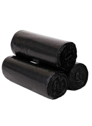 Home Cleaning dustbin liners Black roll 65 x 80 cm, 20 pieces Garbage Bag 3 Roll – Wholesale & Export UAE