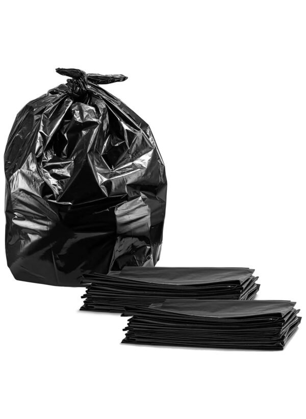 Home Smart Garbage Plastic Bags Pack of 20 Pcs + 20 Pcs Free Black Color Good for Kitchen Home Garden and Outdoor Activity (60 x 90 cm) Pack – Wholesale & Export UAE