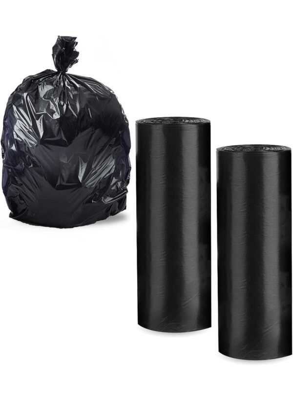 Home Smart Heavy Duty Roll Garbage Plastic Bags Pack of 20 Pcs + 20 Pcs Free Black Color Good for Kitchen Home Garden and Outdoor Activity ( – Wholesale & Export UAE