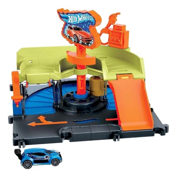 Hot Wheels City Downtown Express Car Wash Playset – Wholesale & Export UAE