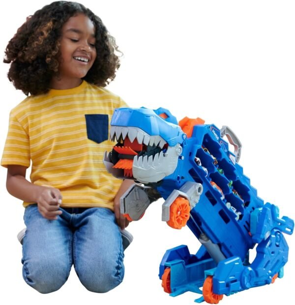 Hot Wheels City Transforming T-Rex Ultimate Hauler Playset – Wholesale & Export UAE