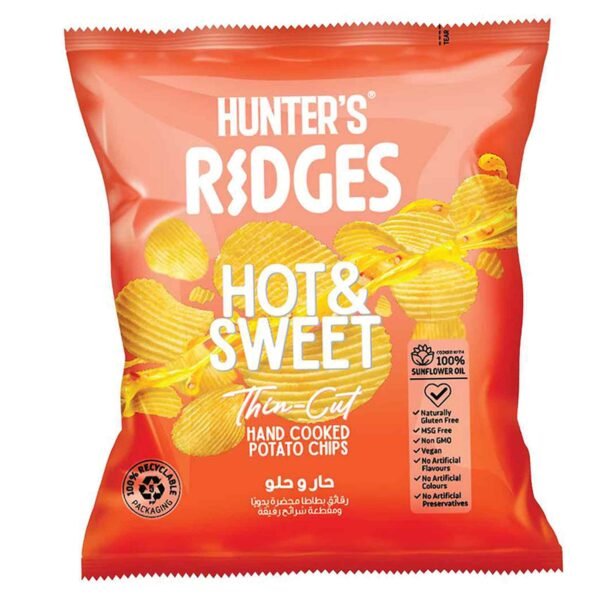 Hunter-Ridges-Deliciously-Crinkled-Sweet-Chilli-Potato-Chips-40g-2 Hunter Ridges Deliciously Crinkled Sweet Chilli Potato Chips, 40g – Wholesale & Export UAE