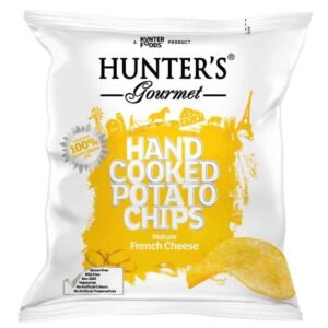 Hunter’s Gourmet Hand Cooked Potato Chips Mature French Cheese, 40g – Wholesale & Export UAE
