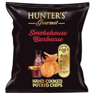 Hunter’s Gourmet Hand Cooked Potato Chips Smokehouse Barbecue, 40g – Wholesale & Export UAE