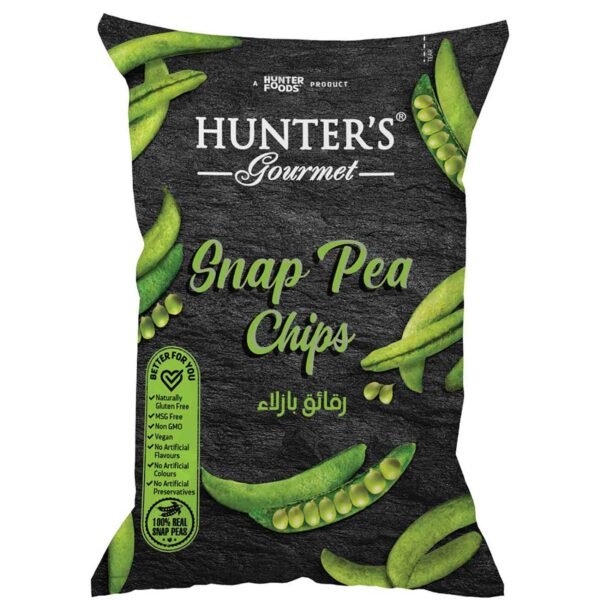 Hunter's Gourmet Snap Peas Chips, 50g – Wholesale & Export UAE