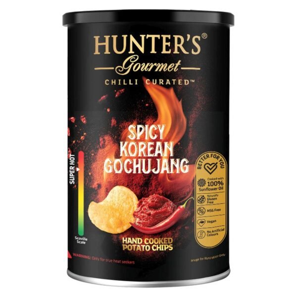 Hunter's Gourmet Spicy Korean Gochujang Potato Chips, 150g – Wholesale & Export UAE