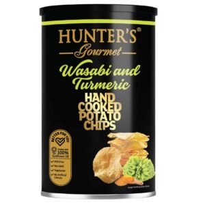 Hunter's Gourmet Wasabi and Turmeric Hand Cooked Potato Chips, 150g – Wholesale & Export UAE