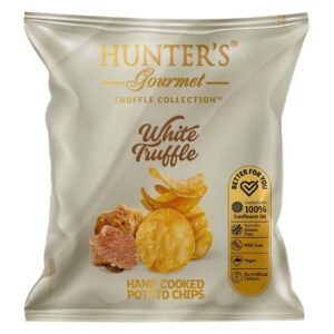Hunter's Gourmet White Truffle Hand Cooked Potato Chips, 40g – Wholesale & Export UAE