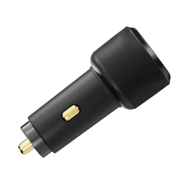 Hyphen Dashport 45W Car Charger, Dual Port PD and QC 3.0 Fast Charging Adapter, Black – Wholesale & Export UAE