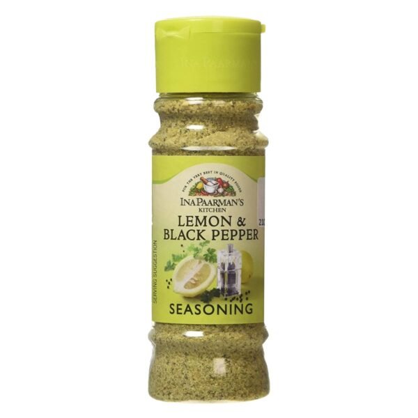 Ina Paarman's Kitchen Lemon and Black Pepper Seasoning, 210g – Wholesale & Export UAE