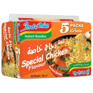 Indomie Special Chicken Instant Noodles, 75g Pack of 5 – Wholesale & Export UAE