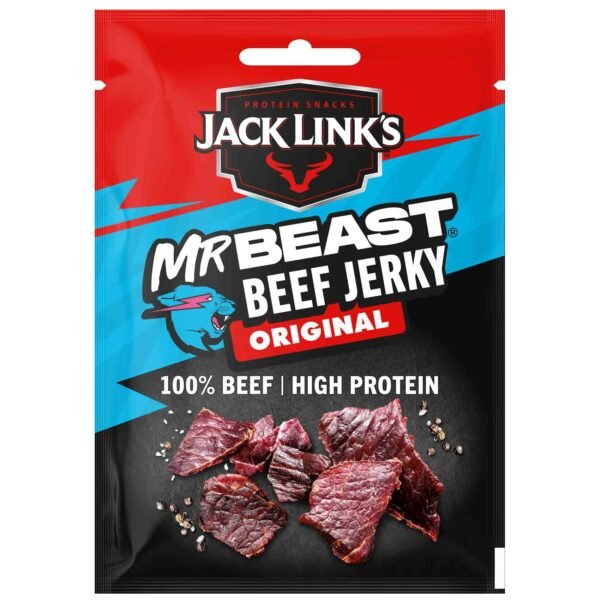 Jack Link’s MrBeast Original Beef Jerky, 40g – Wholesale & Export UAE