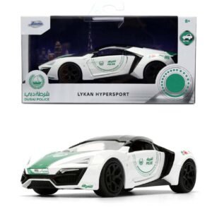 Jada Dubai Police Lykan Hypersport Die-Cast Car 1:32 Scale – Wholesale & Export UAE