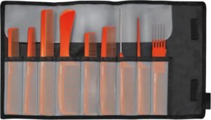 Jaguar A-Line Hair Comb 9-Pieces Set, Orange, 0.19 Kg, 4030363122190 – Wholesale & Export UAE