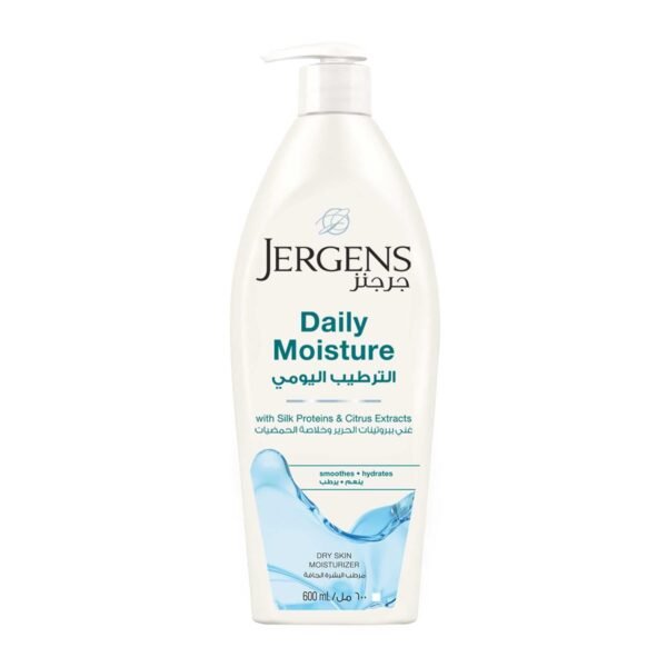Jergens-Daily-Moisture-Dry-Skin-Moisturizer-600ml Jergens Daily Moisture Dry Skin Moisturizer 600ml – Wholesale & Export UAE