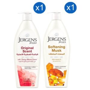 Jergens Original Scent Daily Moisturizer and Softening Musk Daily Moisturizer 400ml Pack of 2 – Wholesale & Export UAE