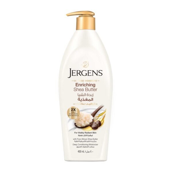 Jergens Shea Butter Deep Conditioning Moisturizer Body Lotion 400ml – Wholesale & Export UAE
