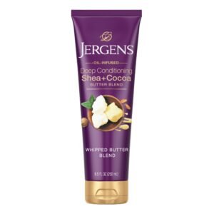 Jergens Shea + Cocoa Butter Body Lotion for Dry Skin, Deep Conditioning Moisturizer, with Vitamins E & B3, 8.5 oz – Wholesale & Export UAE