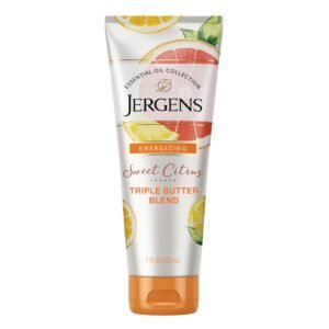 Jergens Sweet Citrus Body Butter, Hand and Body Lotion, Moisturizer for Women, Lotion with Essential Oil for Indulgent Moisturization, 7 Oz – Wholesale & Export UAE