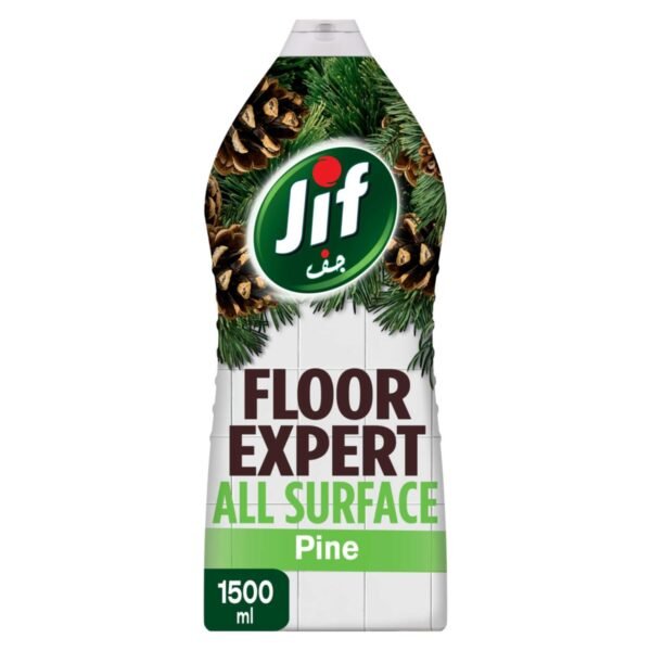 Jif Floor Expert Liquid Cleaner, All Surface, Pine, 1.5L – Wholesale & Export UAE