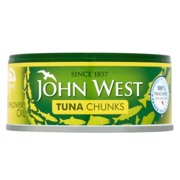John West Tuna Chunks Sunflower Oil 145g – Wholesale & Export UAE