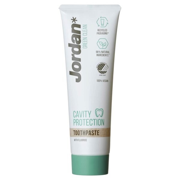 Jordan-Green-Clean-Cavity-Protection-Toothpaste-White-75ml Jordan Green Clean Cavity Protection Toothpaste White 75ml – Wholesale & Export UAE