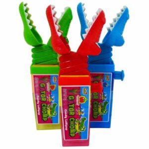 Kids Mania Gator Chomp Strawberry Candy Lollipop, 17g – Wholesale & Export UAE