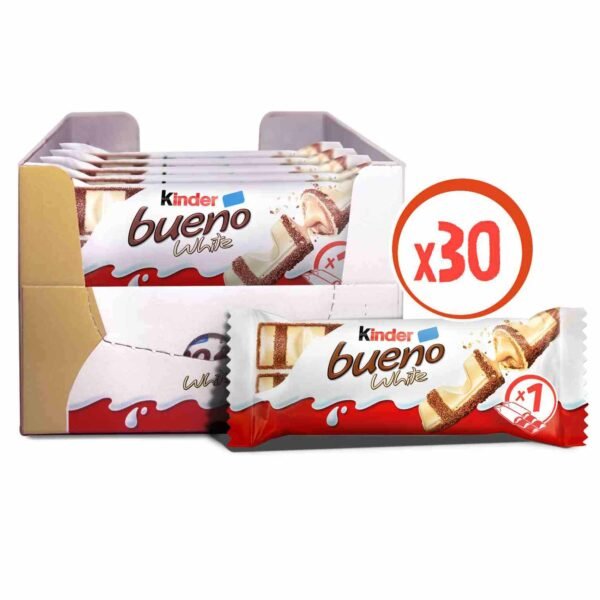 Kinder Bueno White Chocolate Bar, 1170g – Wholesale & Export UAE
