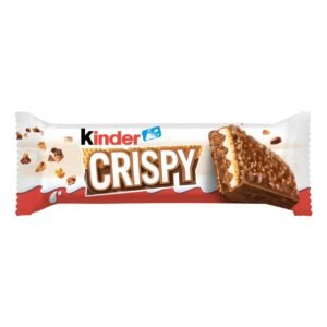 Kinder Crispy Wafer Bar, Chocolate & Biscuit Crumb Coating, 1 Bar, 34g – Wholesale & Export UAE