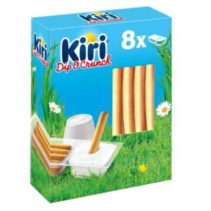 Kiri Dip and Crunch, Cream Cheese and Breadstick Snack, 8 Pieces, 280g – Wholesale & Export UAE