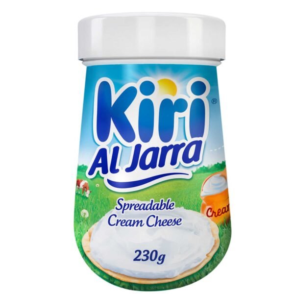 Kiri Jarra, Spreadable cream cheese, Jar, 230g – Wholesale & Export UAE