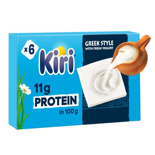 Kiri Protein Cream Cheese Squares 6 portions, 100g – Wholesale & Export UAE
