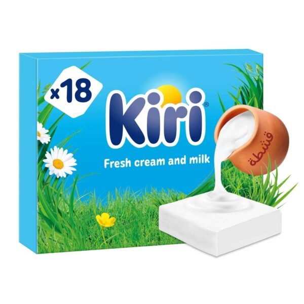 Kiri-cream-cheese-square-portion-18-Portions-293g-2 Kiri cream cheese square portion, 18 Portions, 293g – Wholesale & Export UAE