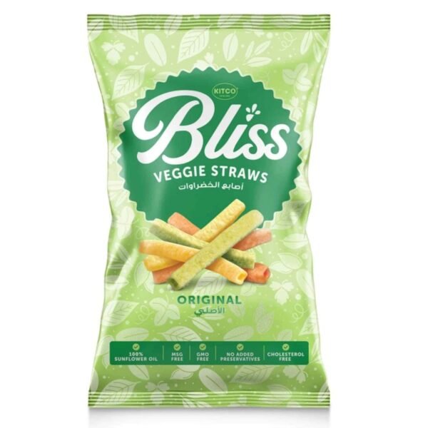 Kitco Bliss Original Veggie Straws Chips, 27g – Wholesale & Export UAE