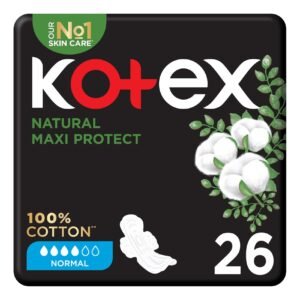 Kotex Natural Maxi Protect Normal Pads, 26 Pads – Wholesale & Export UAE
