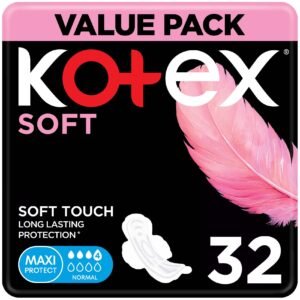Kotex Soft Normal Sanitary Pads, 32 Pads – Wholesale & Export UAE