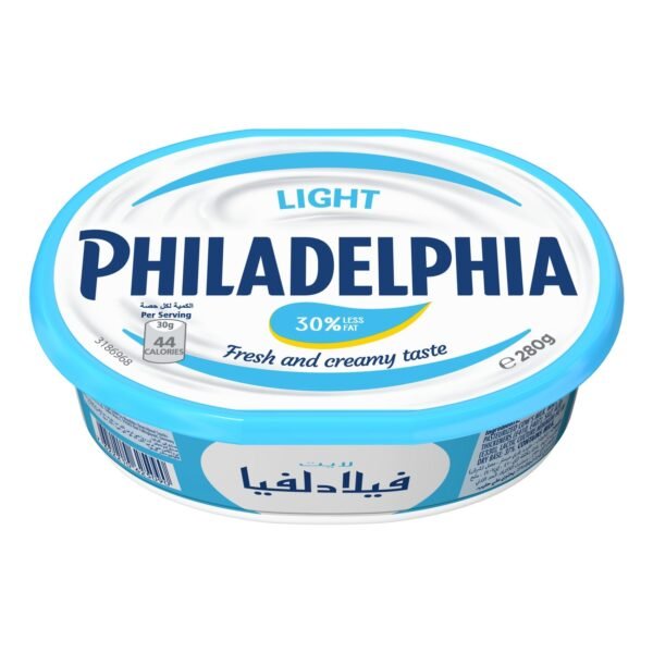 Kraft Philadelphia Light Cream Cheese Spread, 280g – Wholesale & Export UAE