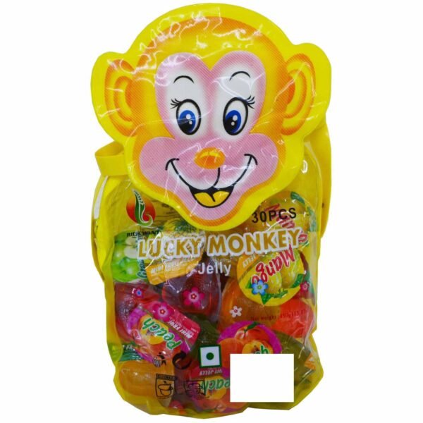 LABXX-Lucky-Monkey-Jelly-Fruit-Flavored-Jelly-Candy-450g LABXX Lucky Monkey Jelly Fruit Flavored Jelly Candy, 450g – Wholesale & Export UAE