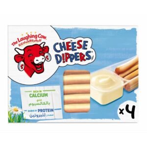 La Vache qui rit Dip and Crunch, Cheese and Breadstick Snack, 4 Pieces, 140g – Wholesale & Export UAE