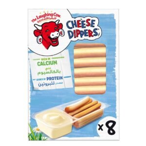 La Vache qui rit Dip and Crunch, Cheese and Breadstick Snack, 8 Pieces, 280g – Wholesale & Export UAE