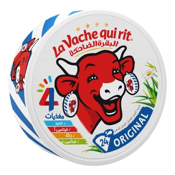 La Vache qui rit Original Spreadable Cheese Triangles,24 portions, 360g – Wholesale & Export UAE