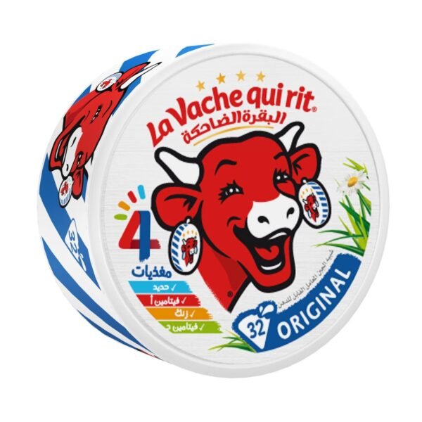 La Vache qui rit Original Spreadable Cheese Triangles,32 portions,480g – Wholesale & Export UAE